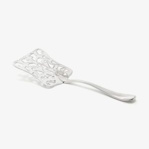 Decorative Filigree Metal Serving Spatula - Elegant Cake Server
