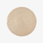 Round Jute Woven Placemat - Natural Table Decor