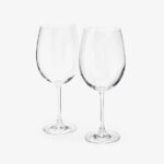 Set of 2 Classic Wine Glasses - Elegant Stemware